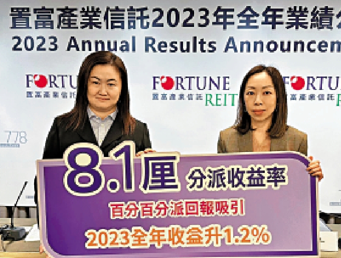 　　圖：趙宇（左）表示，今年沒有再融資需求，將保持審慎的負債比率。