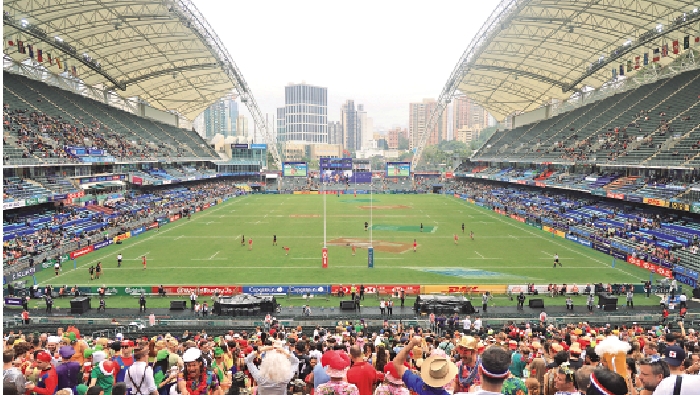 　　圖：香港國際七人欖球賽將於4月5日至7日在香港大球場上演。