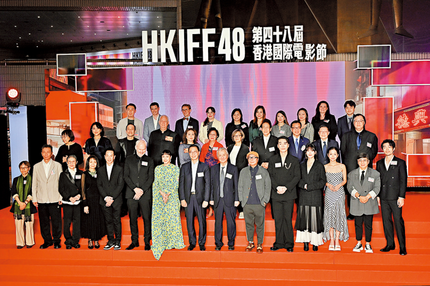 　　圖：為期12天的第四十八屆香港國際電影節昨天開幕。\中新社