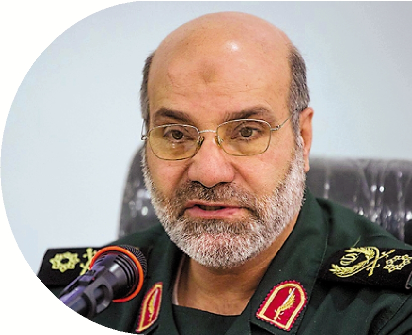 　　圖：伊朗「聖城旅」高級指揮官扎赫迪在1日的襲擊中身亡。\網絡圖片