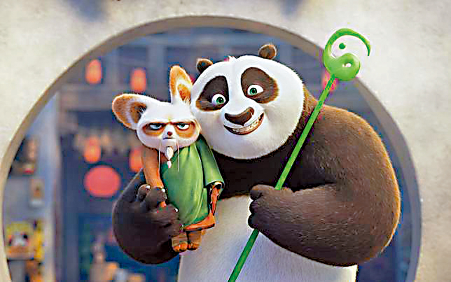 　　圖：阿波與師傅。