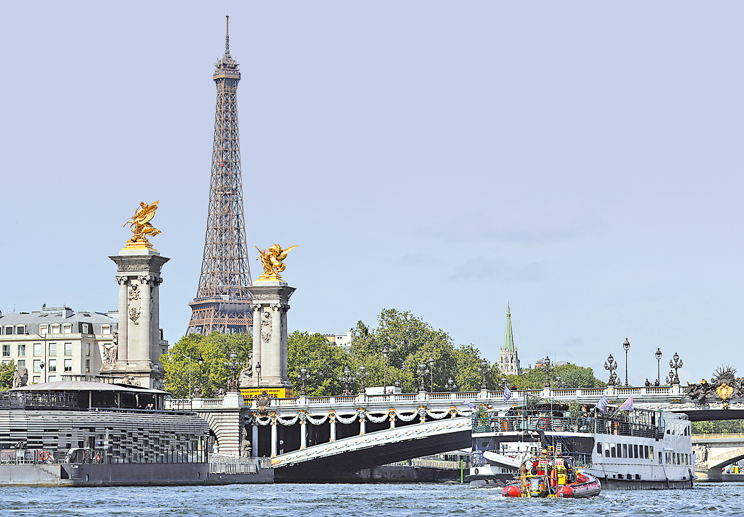 　　圖：巴黎奧運開幕式暫定在塞納河河道及沿河區域內舉行。