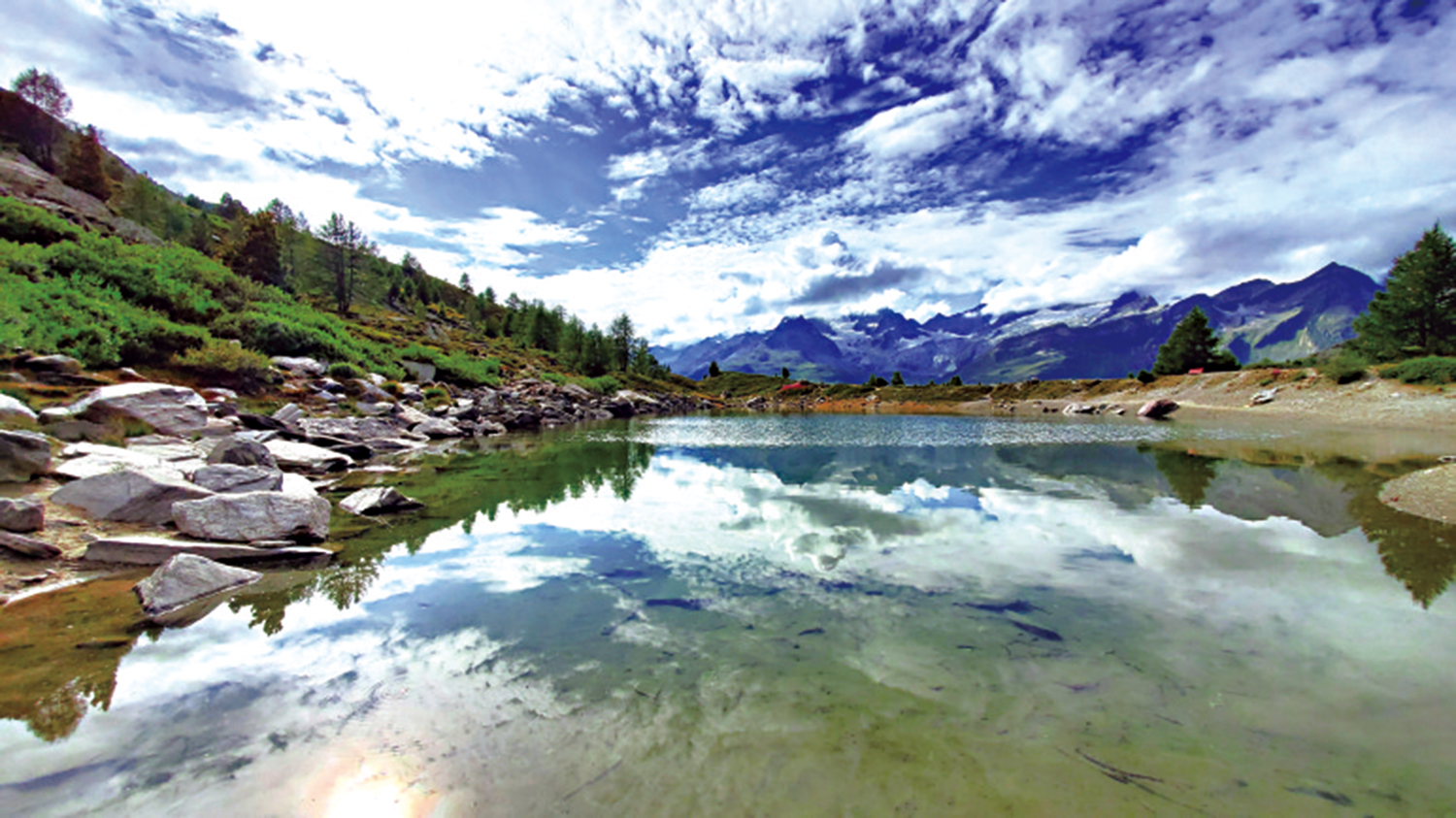 　　圖：環保讓瑞士山清水秀。
