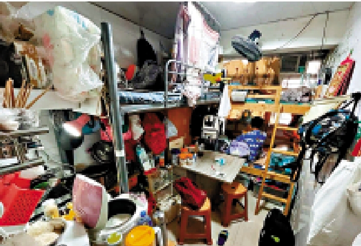 　　圖：政府將在8月提交劏房最低標準建議。