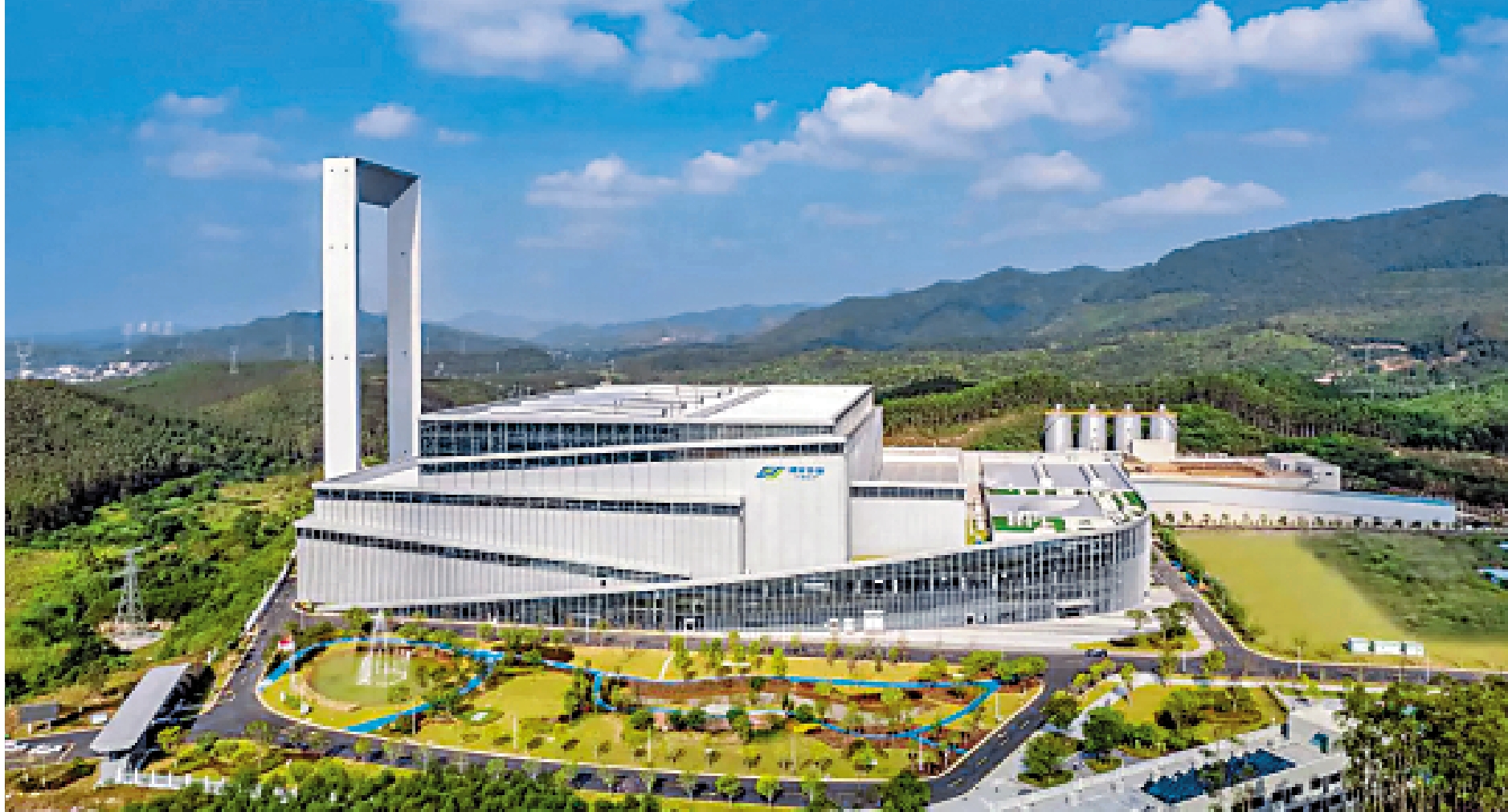 　　圖：佛山綠能電廠獲評國家3A級生活垃圾焚燒廠，是現階段國內設計、建設標準最高的焚燒發電項目之一。