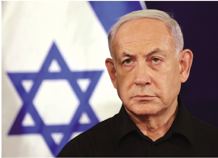 　　圖：以色列總理內塔尼亞胡。\法新社
