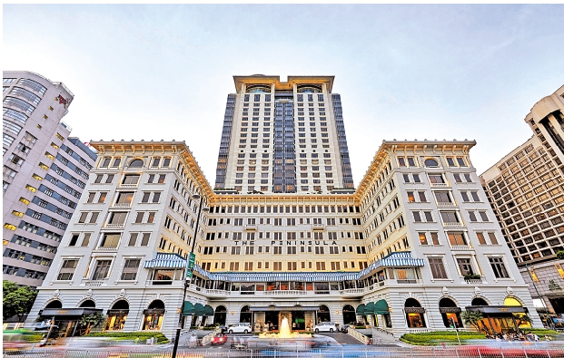 　　圖：香港半島酒店首季平均房租7169元，出租率46%。