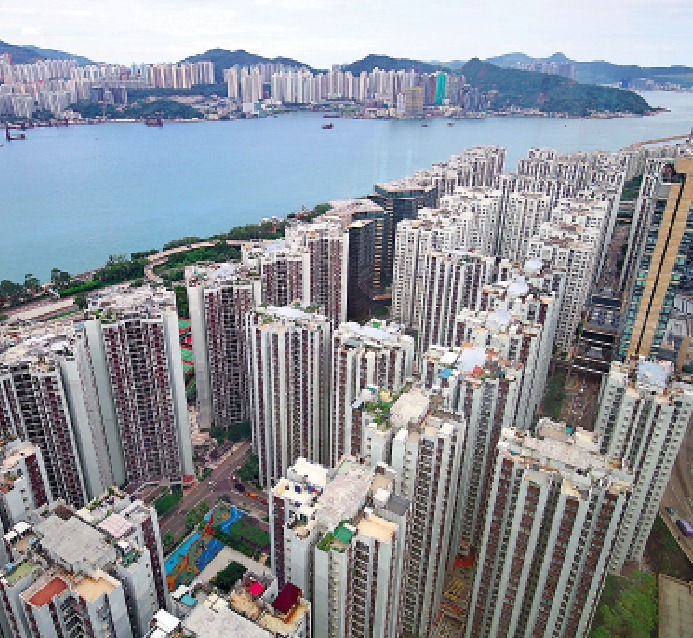 　　圖：現時本港住宅租金回報普遍約3厘，若樓價持平、租金上揚，回報率會進一步攀升。\大公報記者麥潤田攝