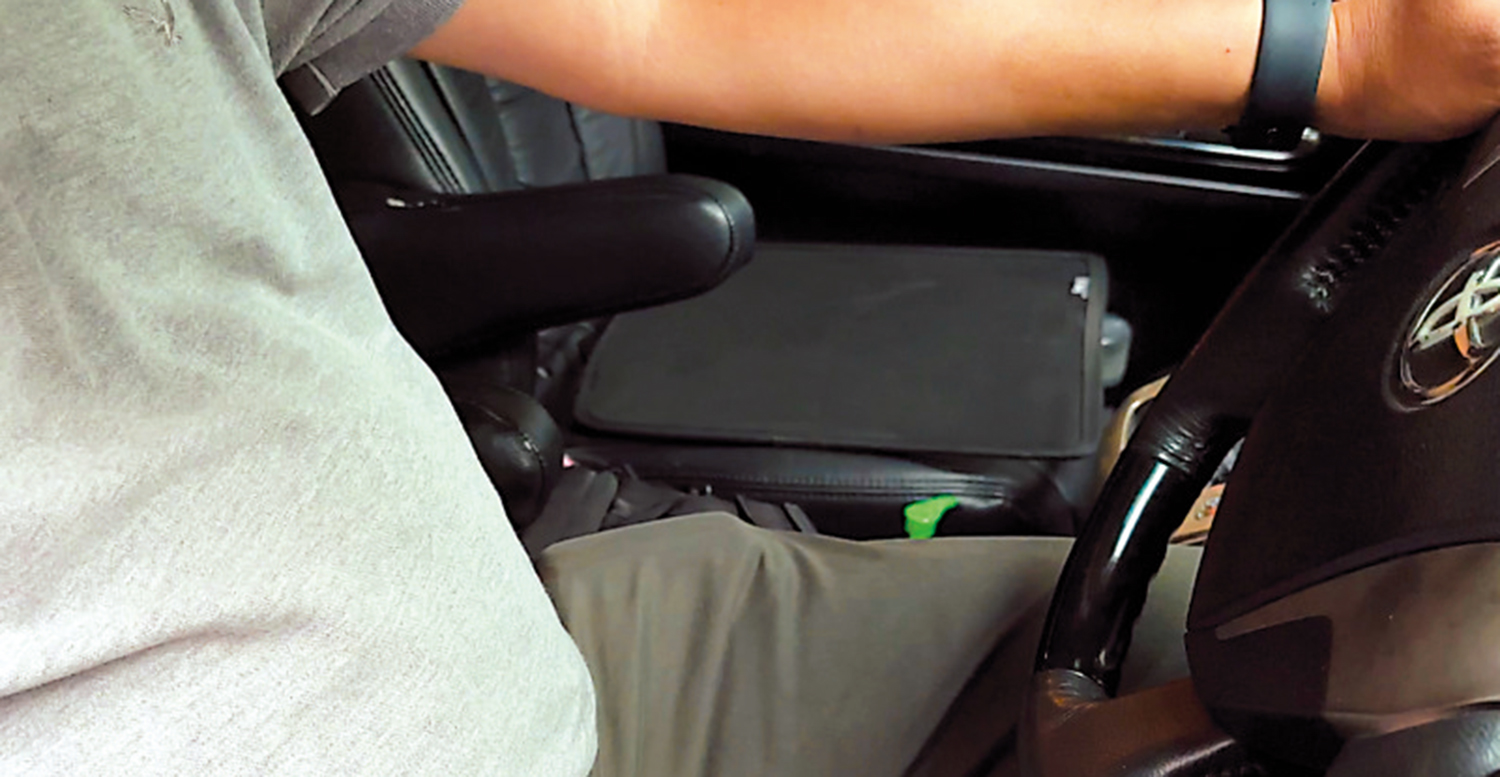 　　圖：Uber司機陳先生認為，乘坐Uber的客人都是因司機有好的服務態度。