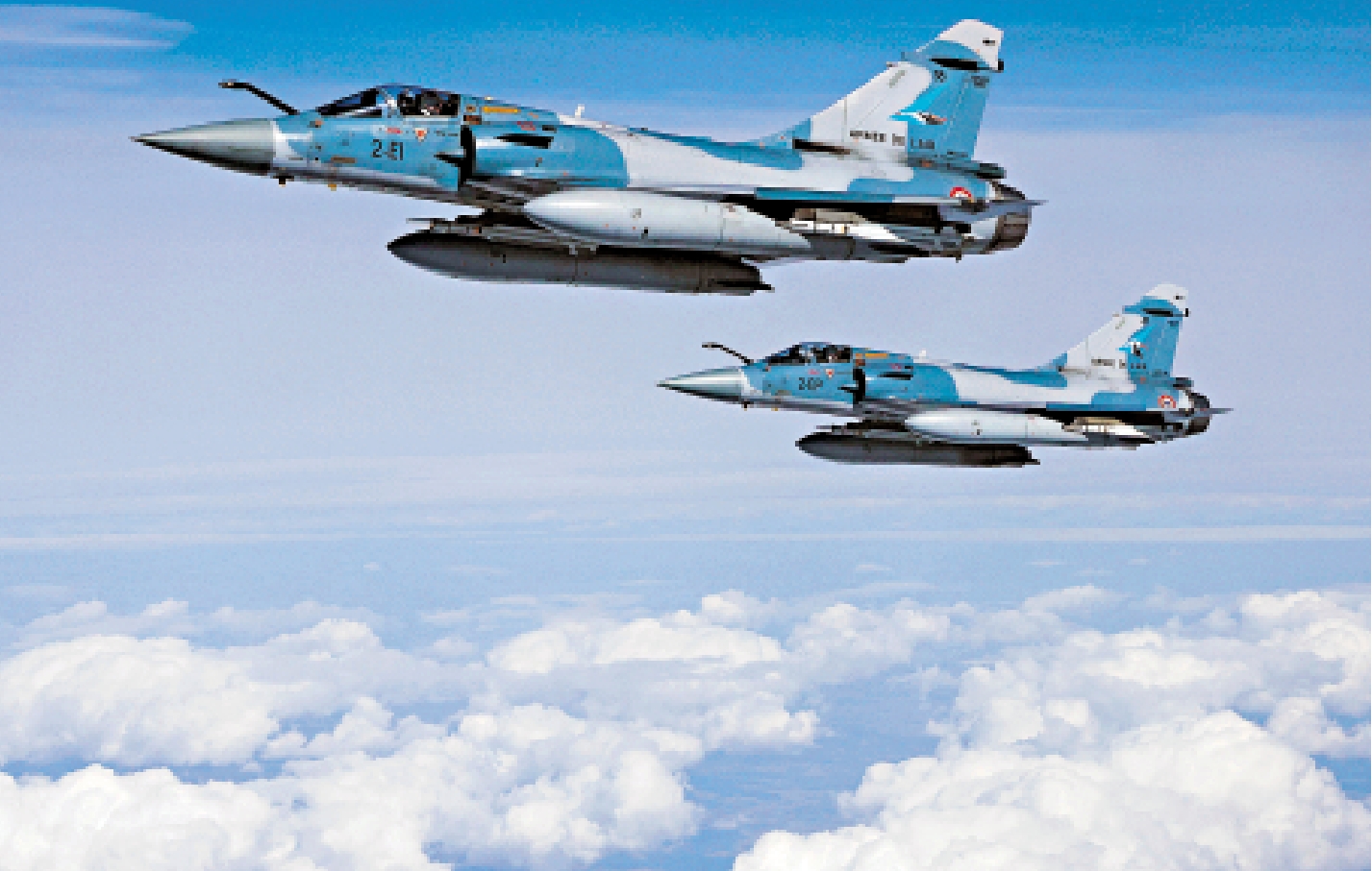 　　圖：法國「幻影-2000」戰鬥機。/路透社