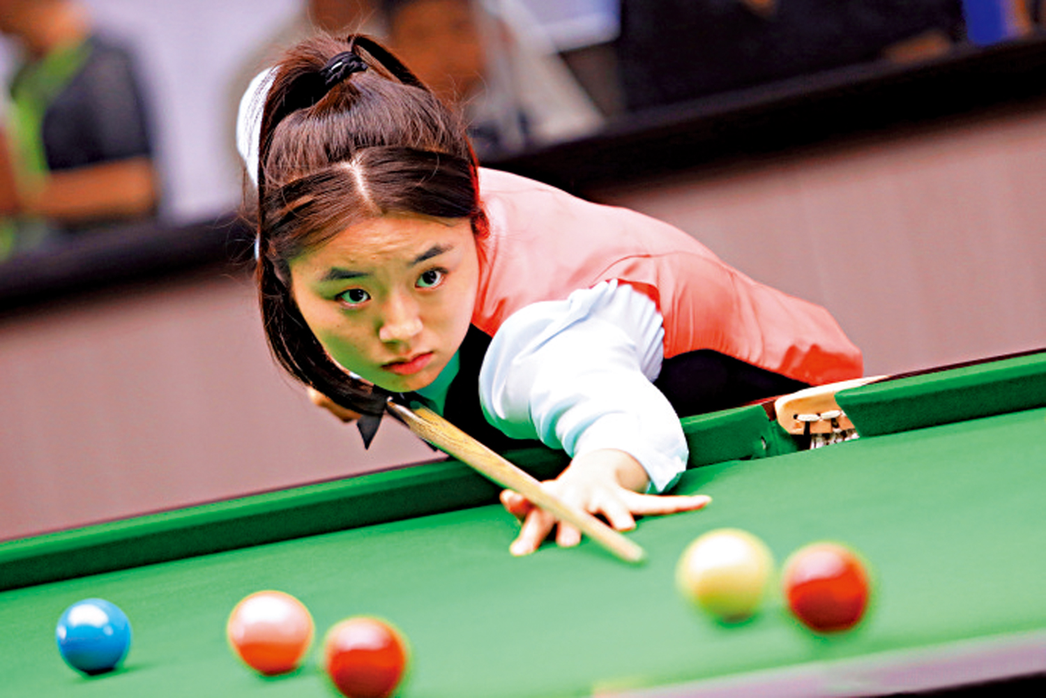 　　圖：世錦賽新科狀元白雨露今季將首登WST舞台。