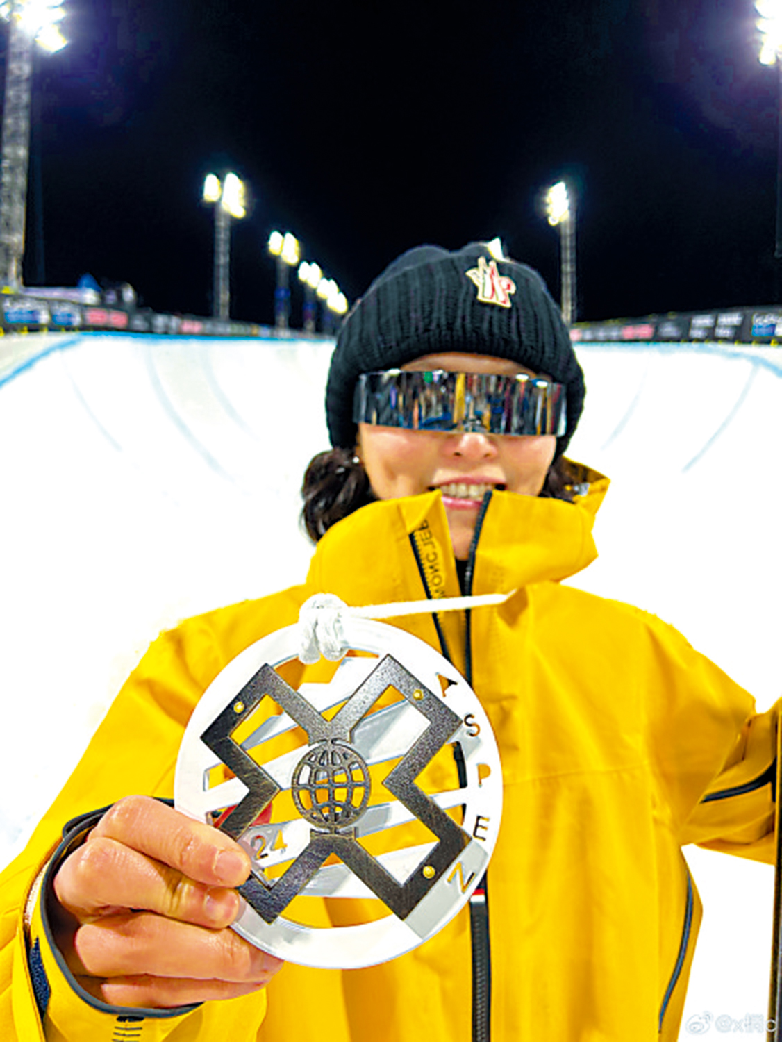 　　圖：蔡雪桐近年亦參與X Game賽事。