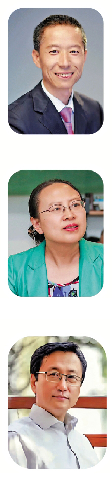 　　圖：（上）東北財經大學國際經濟貿易學院教授姜文學、（中）大連市委黨校經濟學教授楊曉猛、（下）大連市輕工聯合會會長、達倫特集團董事長王立新