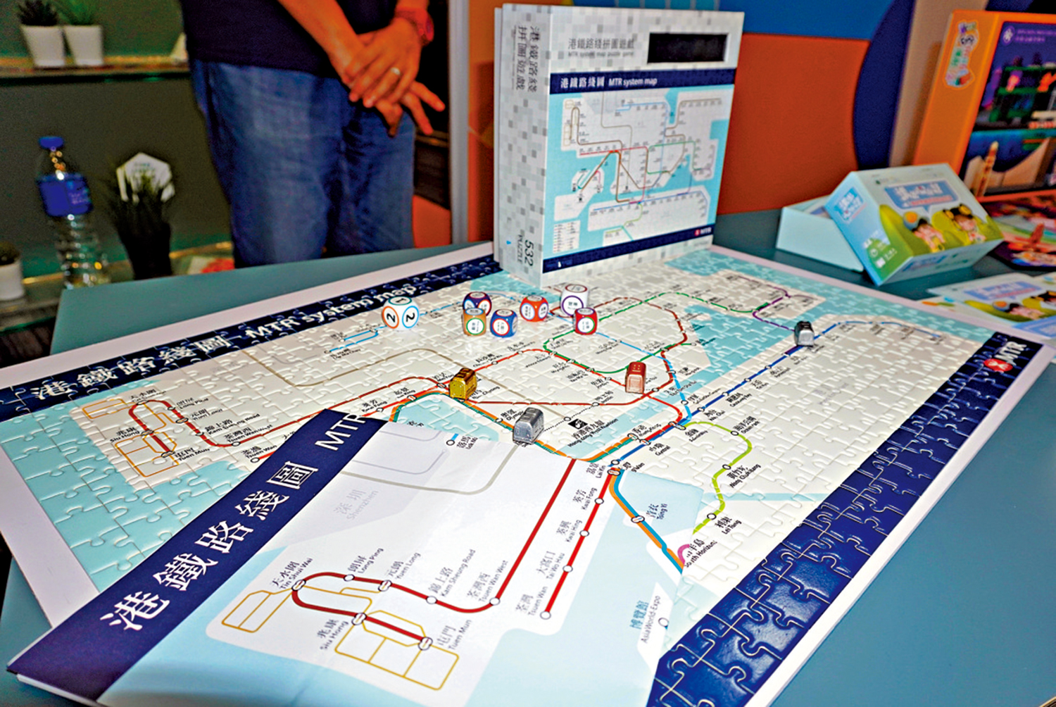 　　圖：運動消閒博覽展出不少香港特色產品。