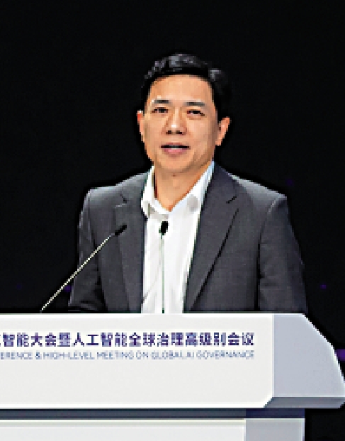 　　圖：李彥宏表示，智能體是最看好的人工智能應用方向。