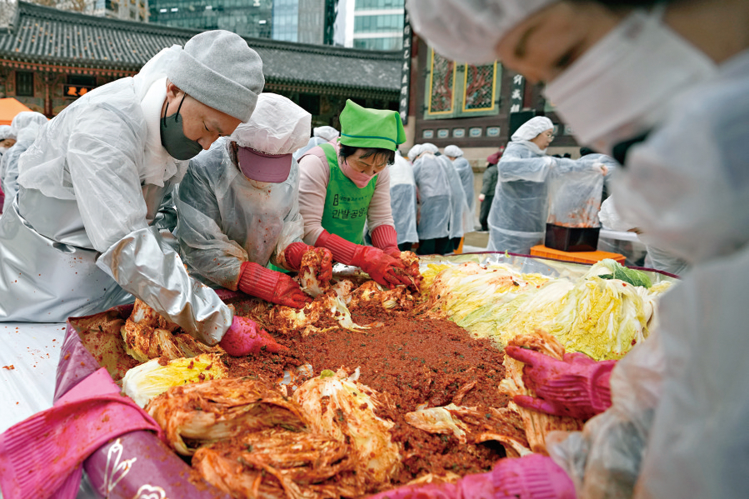 圖:韓國逾千師生食物中毒,源頭疑為受污染的泡菜。\資料圖片