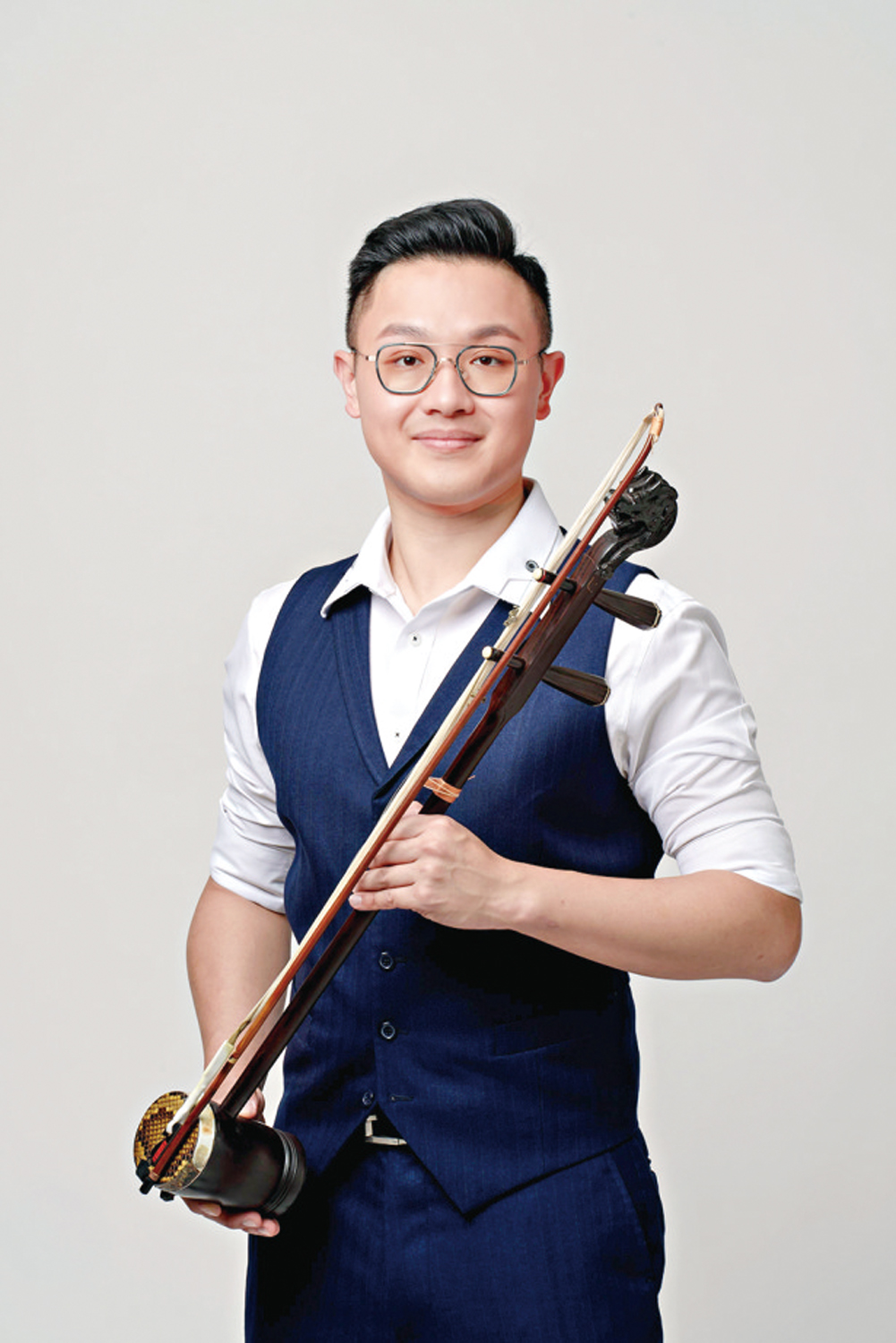 　　圖：胡琴演奏家麥嘉然。