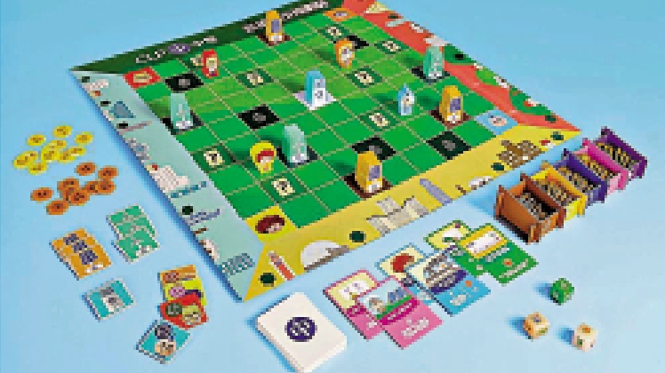 　　圖：中電推出「低碳城市規劃師」桌上遊戲，可鍛煉邏輯思維。