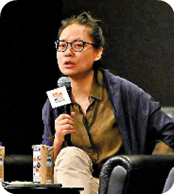 　　圖：內地影評人毛尖分享自己對金庸武俠小說感悟。