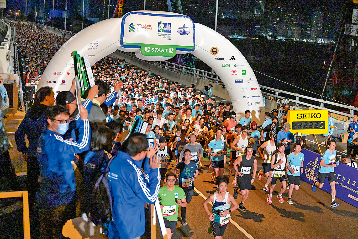 　　圖：新一年度的渣打馬拉松將在明年2月9日舉行。\資料圖片