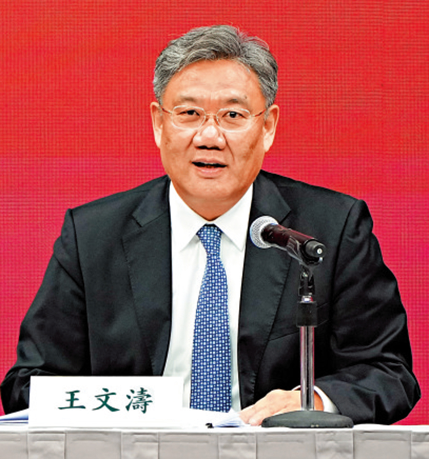 　　圖：王文濤表示，香港在發展新質生產力上大有可為。