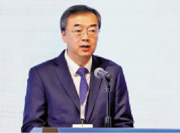 　　圖：陳亮表示，中金加快對東南亞、中東等「一帶一路」國家市場的布局。