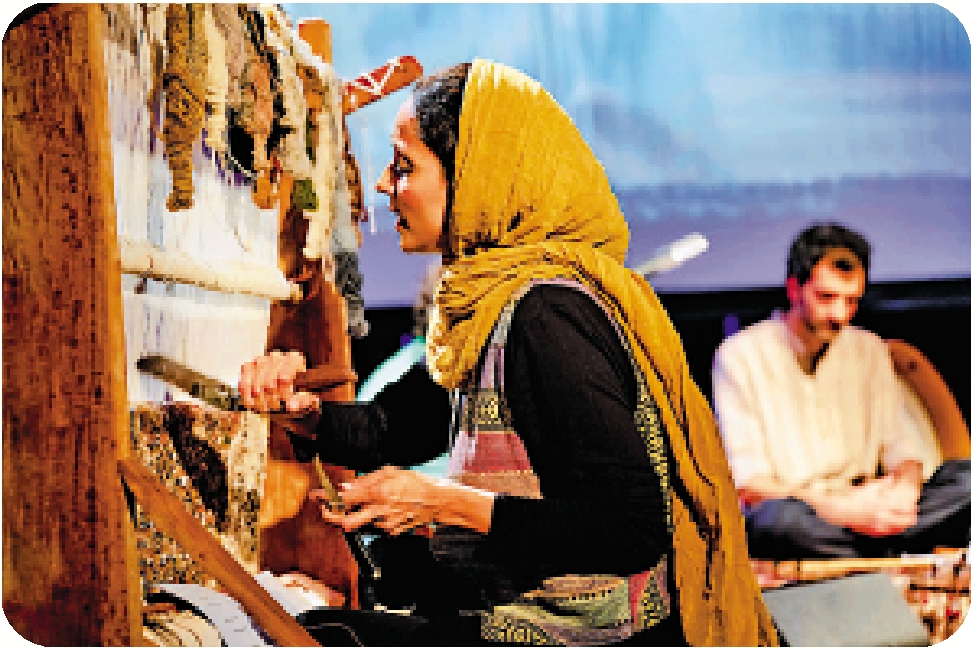 　　圖：《織人之歌》劇照。\康文署供圖