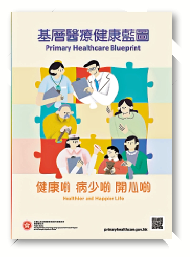 　　圖：政府在二⚪二二年十二月公布《基層醫療健康藍圖》，提出五大改革方向。