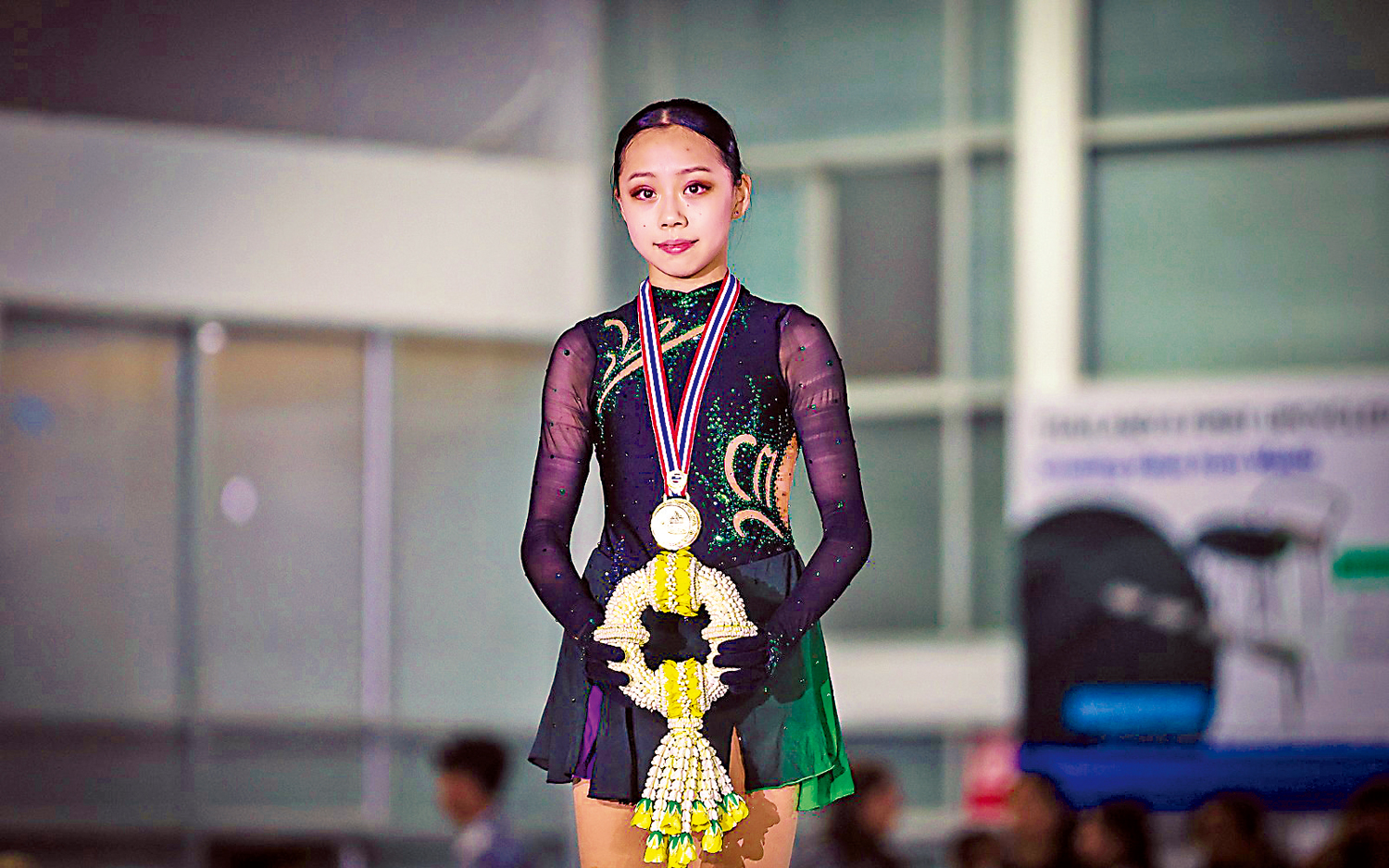 　　圖：王一涵以出色的表現勝出。