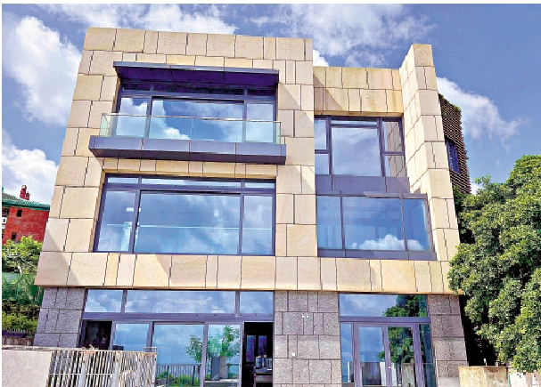 　　圖：赤柱佳美道18號洋房已重建為1幢獨立別墅。