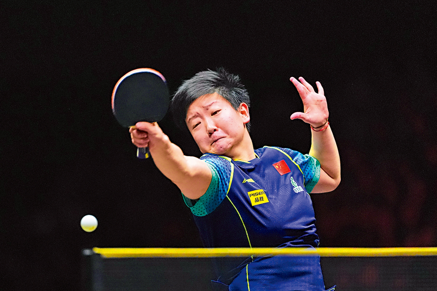 　　圖：孫穎莎日前奪得中國大滿貫賽女單冠軍。\新華社