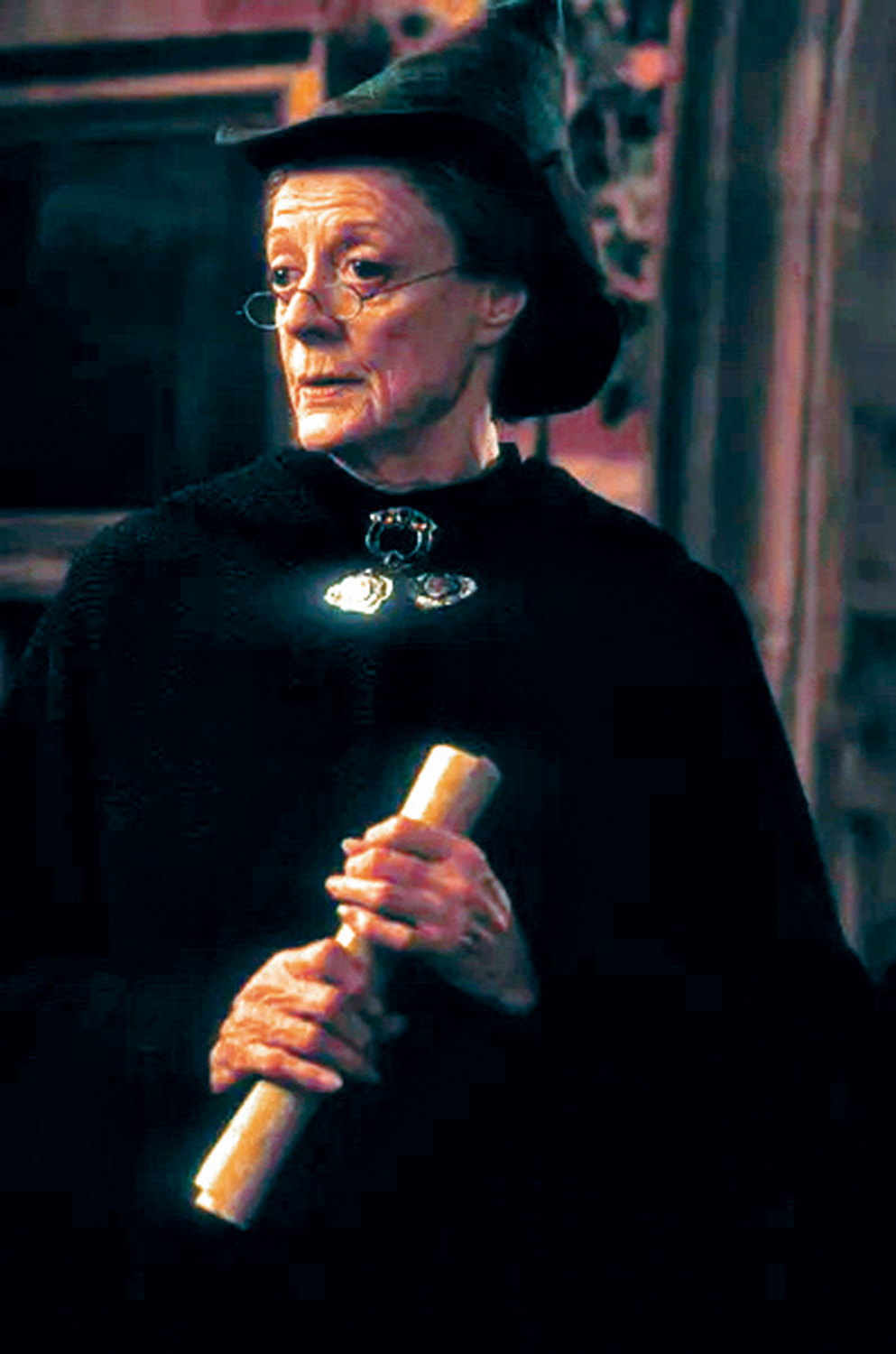 　　圖：瑪姬·史密夫在《哈利·波特》中扮演麥教授。\劇照