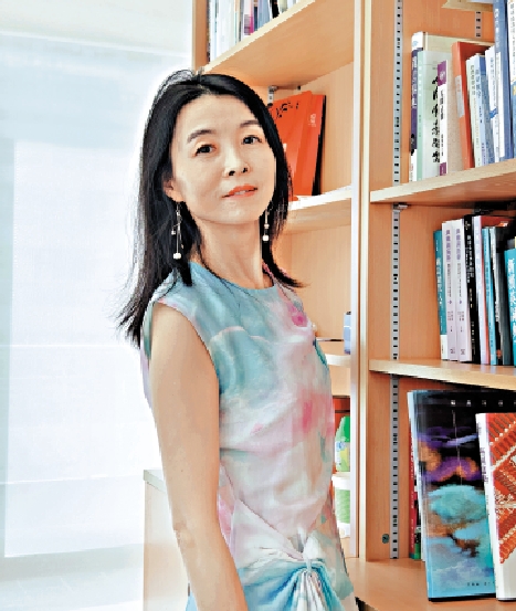 　　圖：王敏娟表示，滬港在創科方面各有特色，兩地大學可在這方面加強合作。