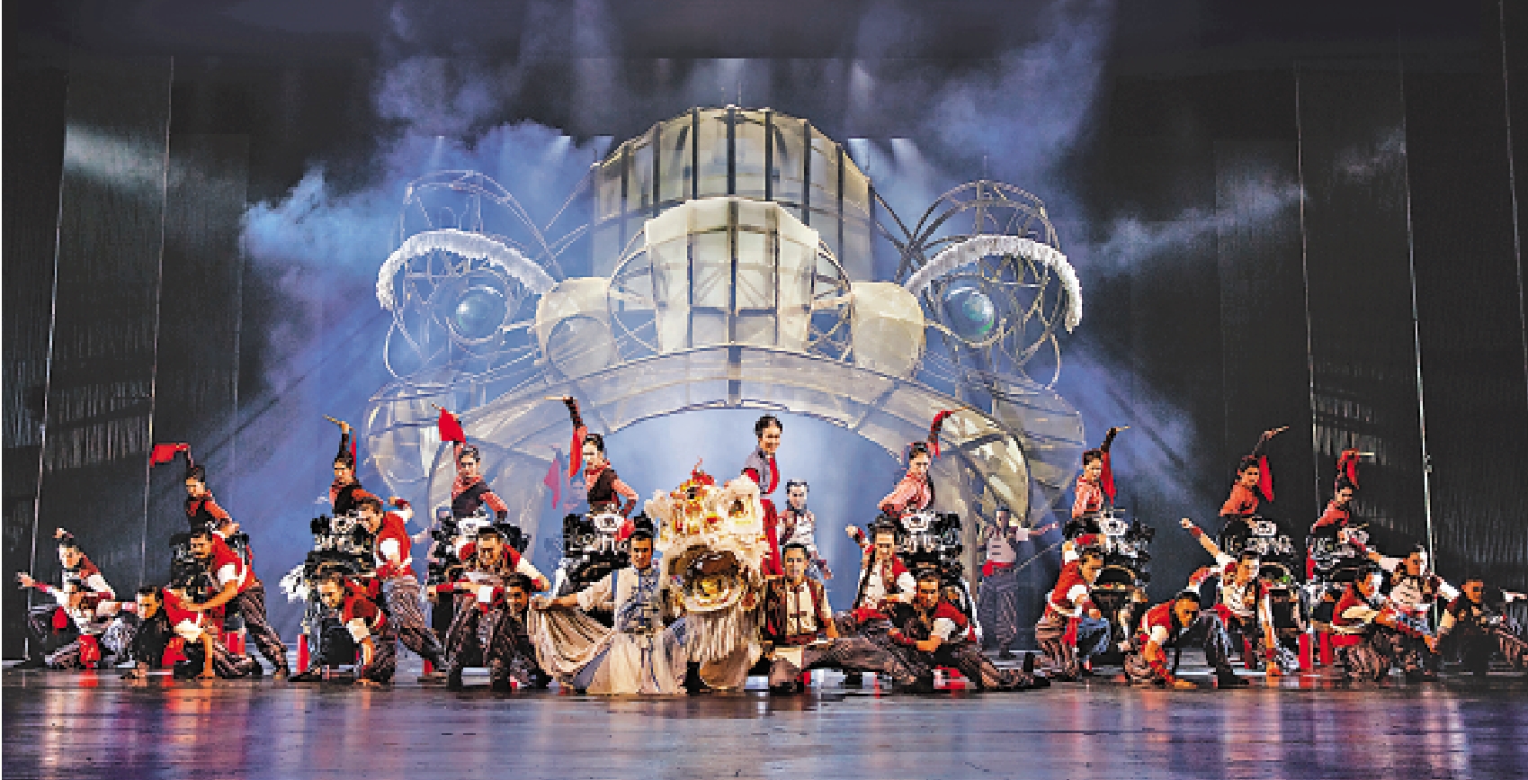 　　圖：《醒·獅》入選第四屆「粵港澳大灣區文化藝術節」。\主辦方供圖