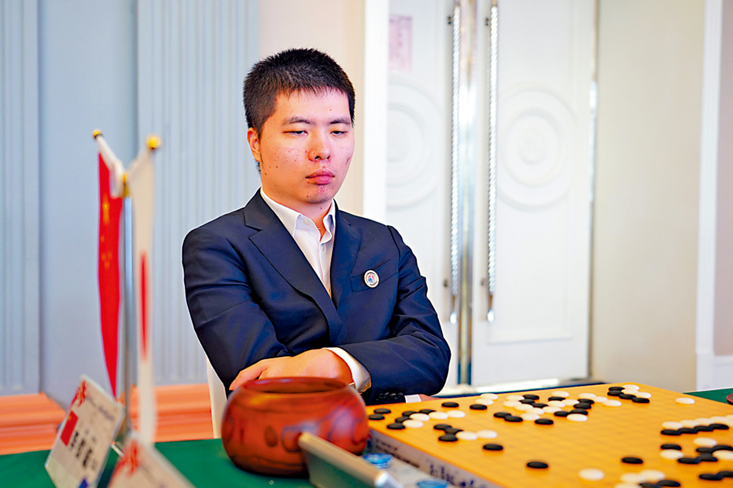 　　圖：中國棋手李欽誠擅長快棋，成為第一個晉級16強的選手。