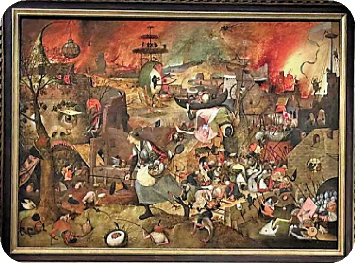 　　圖：老彼得·勃魯蓋爾名作《瘋狂的梅格》。\作者供圖