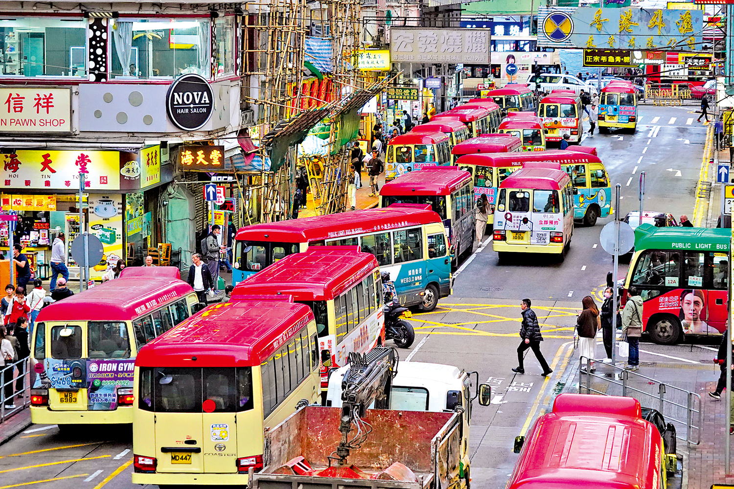 　　圖：運輸署今年8月推出小巴「特選紅轉綠」計劃，於10月31日截止，接獲兩宗申請。