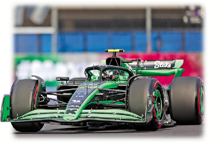 　　圖：周冠宇是首位F1中國車手。