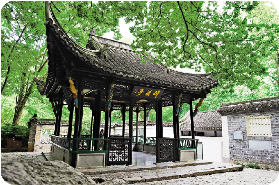 　　圖：醉翁亭一景。\新華社