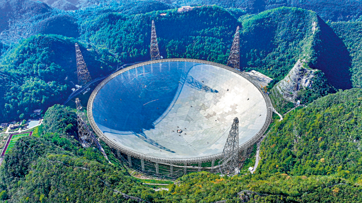 　　圖：「中國天眼」FAST發現脈衝星數量已突破1000顆。\新華社