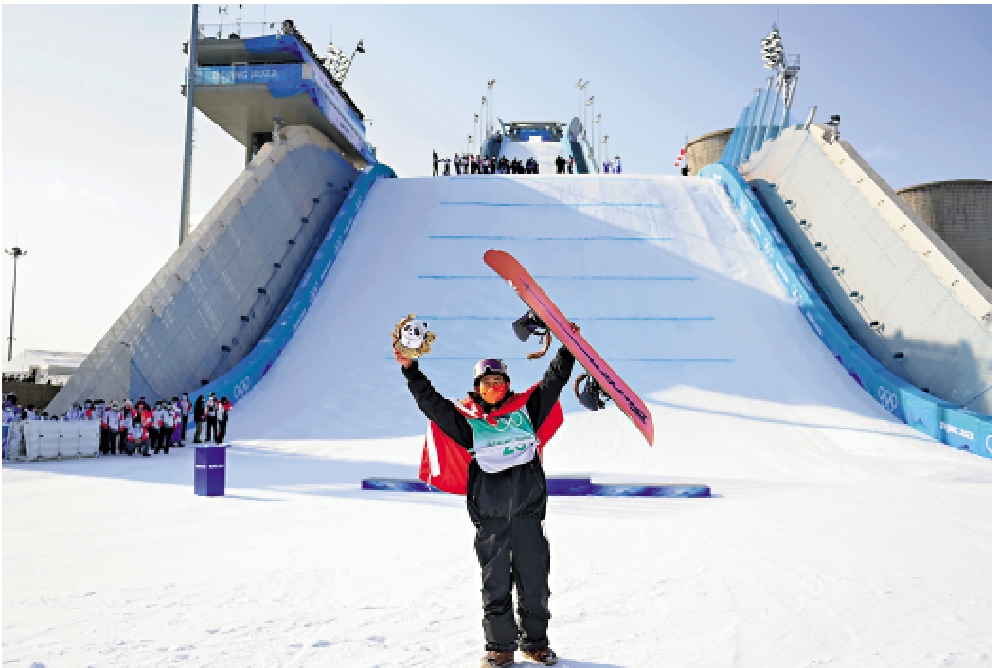 　　圖：蘇翊鳴是北京冬奧金牌得主。\資料圖片