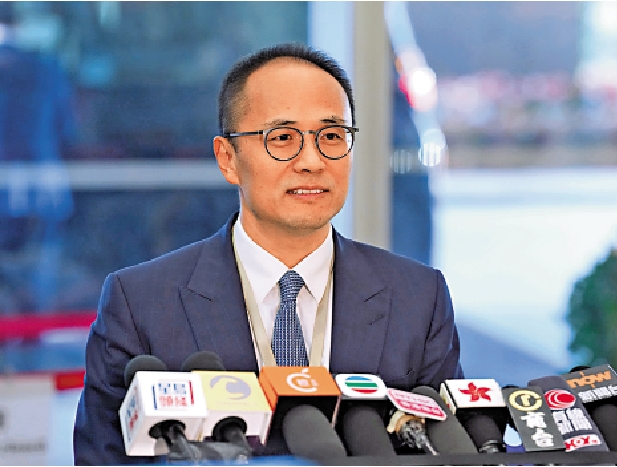 　　圖：王化斌表示，中銀將配合特區政府，為北都區投資企業提供全方位金融服務。