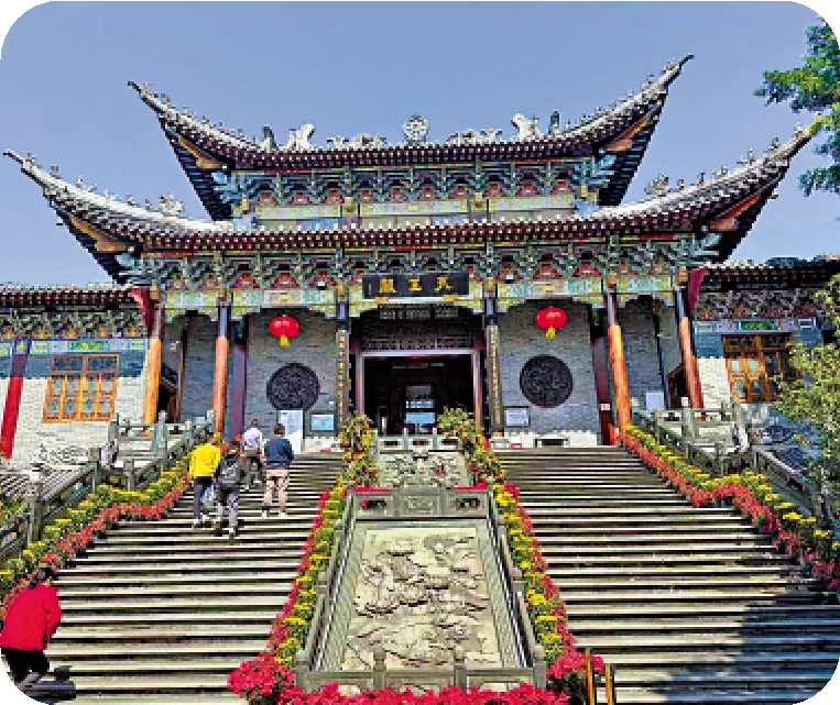 　　圖：深圳東山寺的天王殿。\作者供圖