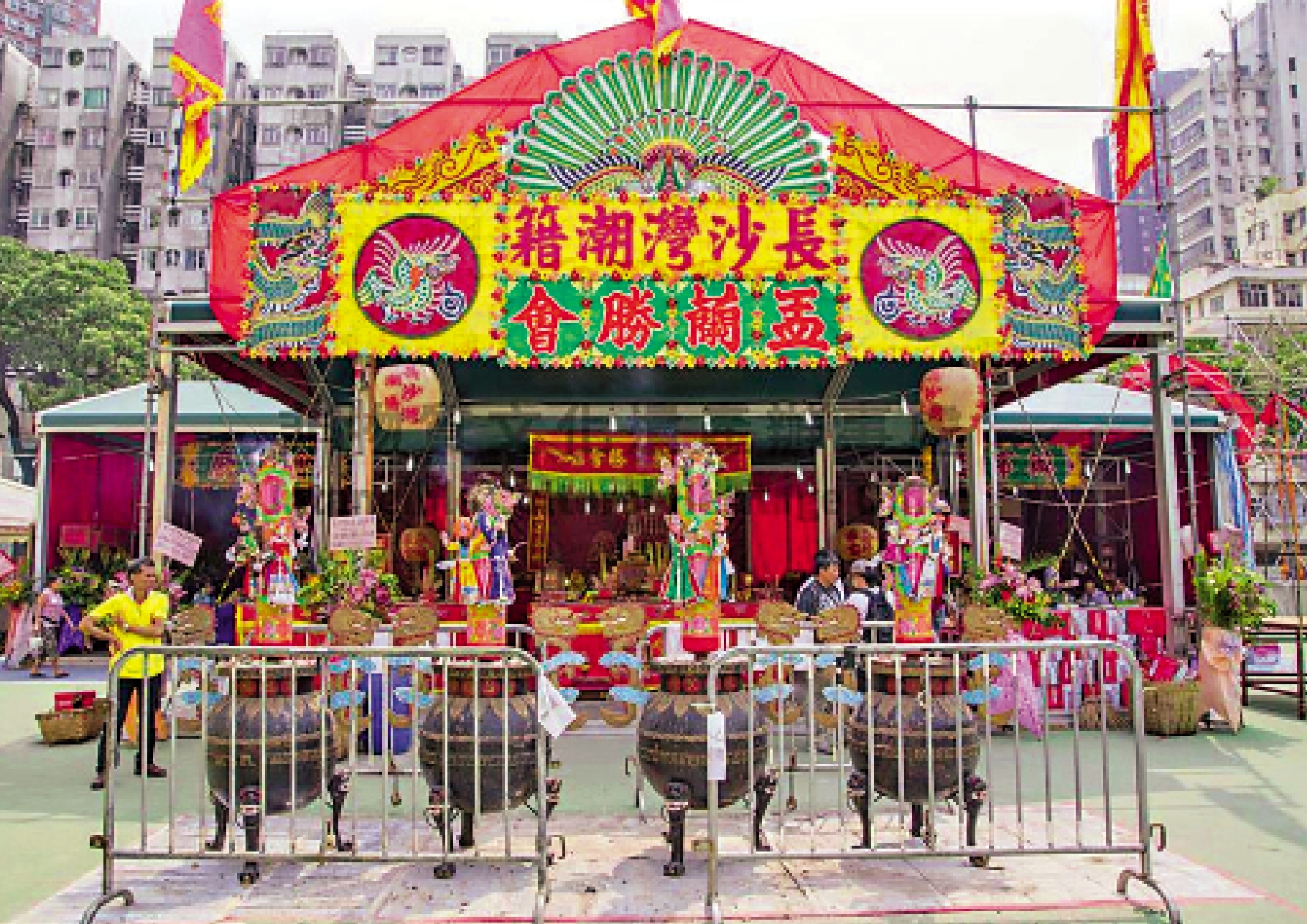 　　圖：盂蘭勝會是香港多區及族群的重要節慶活動。