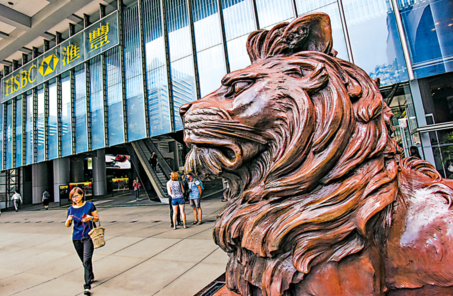 　　圖：滙控被摩根大通列為首選股票之一。