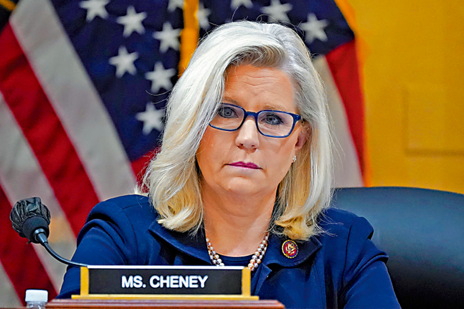 　　圖：前共和黨眾議員莉茲·切尼。\美聯社