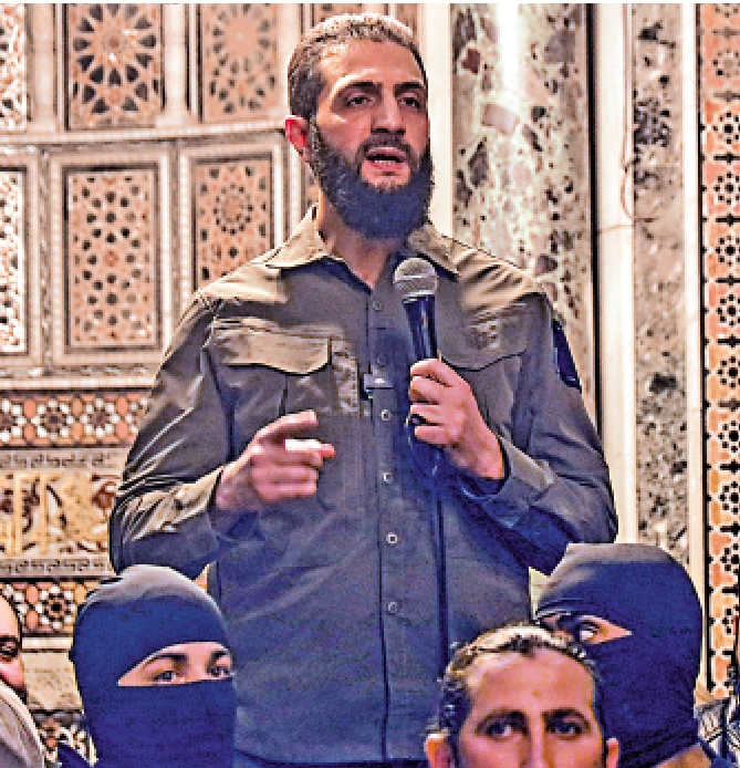 　　圖：敘利亞反對派領導人沙拉與戈蘭高地有淵源。/美聯社