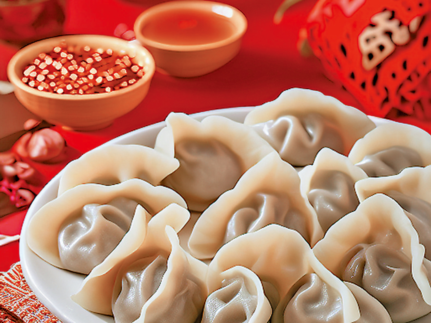 　　圖：過年吃餃子，是中國北方的習俗。\資料圖片