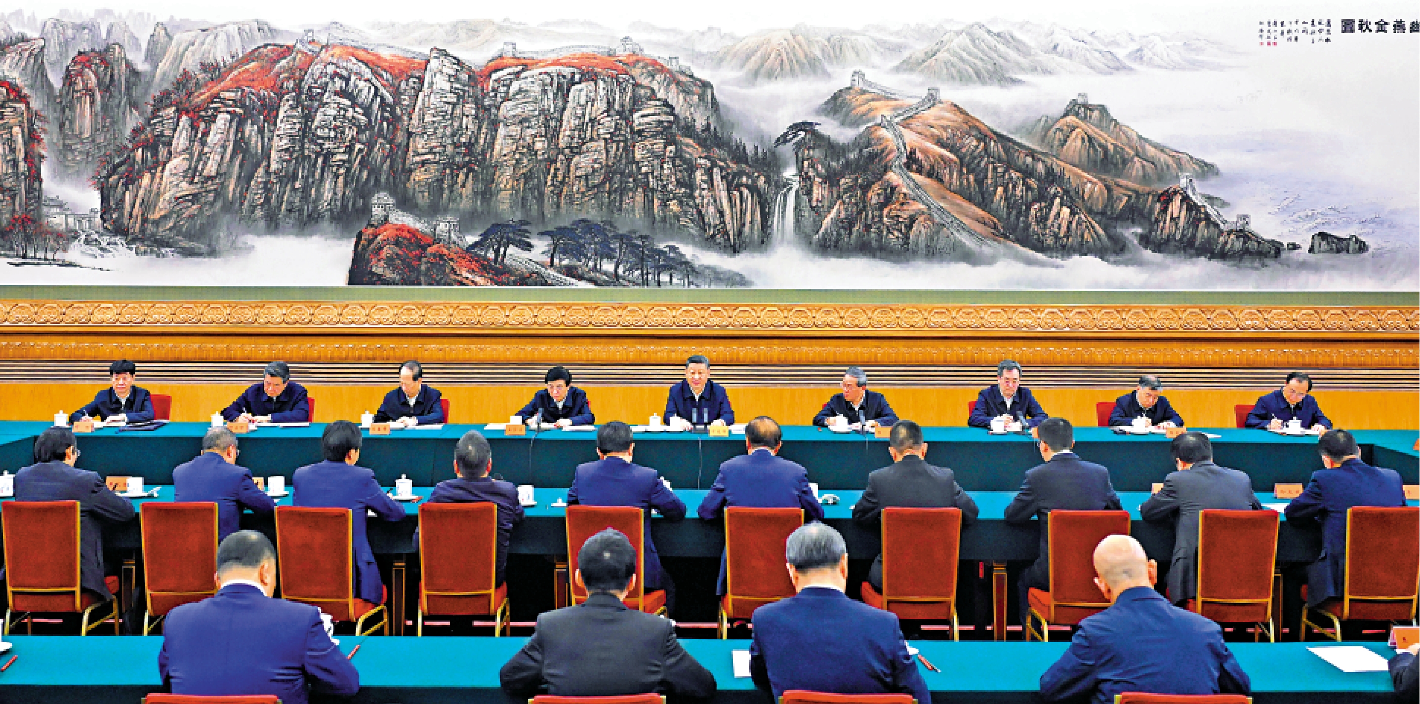 　　圖：2月17日，中共中央總書記、國家主席、中央軍委主席習近平在京出席民營企業座談會並發表重要講話。\新華社