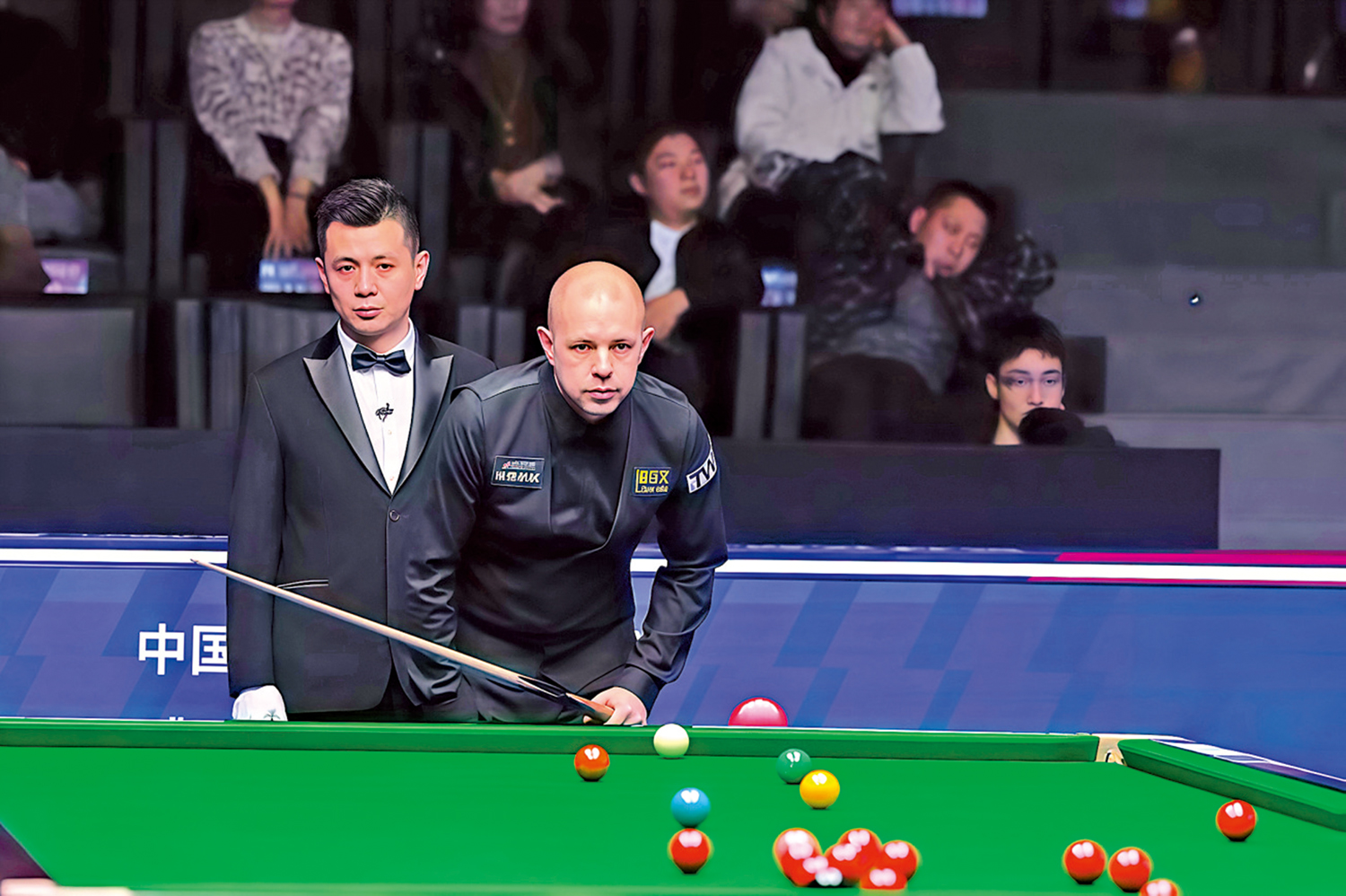 　　圖：賀堅斯（右）在比賽中。\受訪者供圖